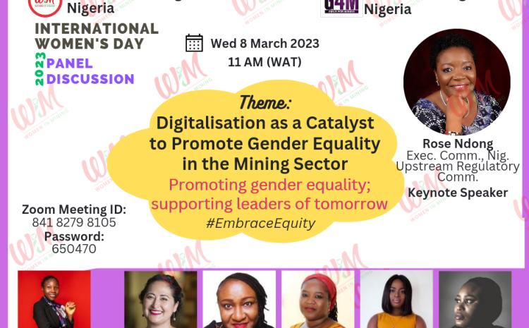  Press Release:     WIMIN Holds Global Virtual Summit on Digitalisation and Gender Equality in the Mining Sector